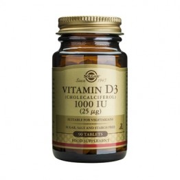 Vitamin D3 1000 IU tabs 90s Βιταμινη D